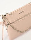 Pronta Moda Lacey Crossbody Bag With Chain, Blush product photo View 04 S