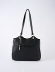 Pronta Moda Nancy Shoulder Bag, Black product photo View 02 S