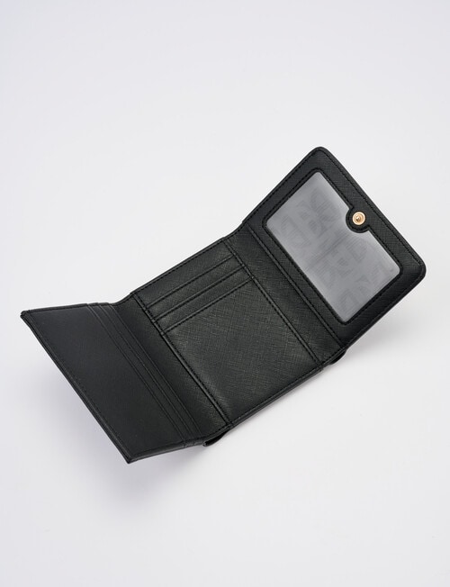 Boston + Bailey Small Wallet with Coin Pocket, Black product photo View 03 L