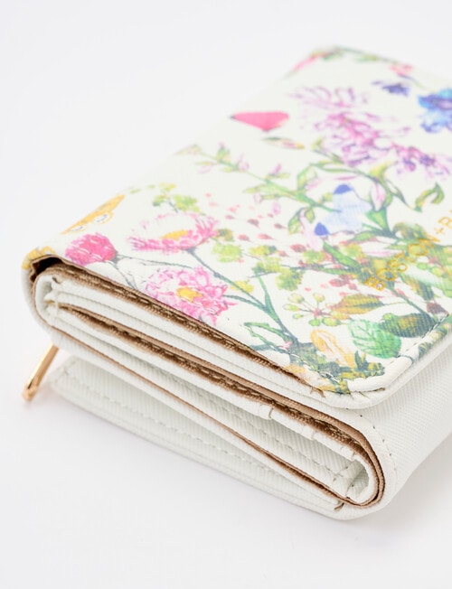 Boston + Bailey Small Wallet with Coin Pocket, Spring Print product photo View 05 L
