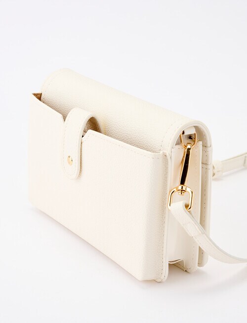 Boston + Bailey Beverly Phone Wallet, White product photo View 03 L