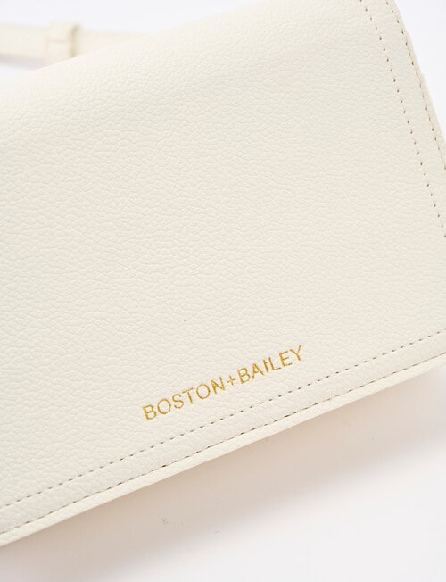 Boston + Bailey Beverly Phone Wallet, White product photo View 05 L