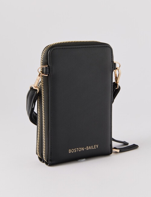 Boston + Bailey Cora Phone Wallet, Black product photo View 02 L
