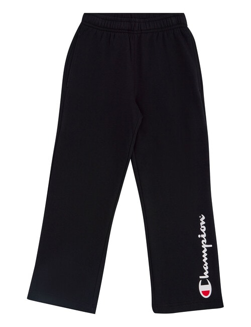 Champion Straight Leg Trouser, Black Pants Jeans