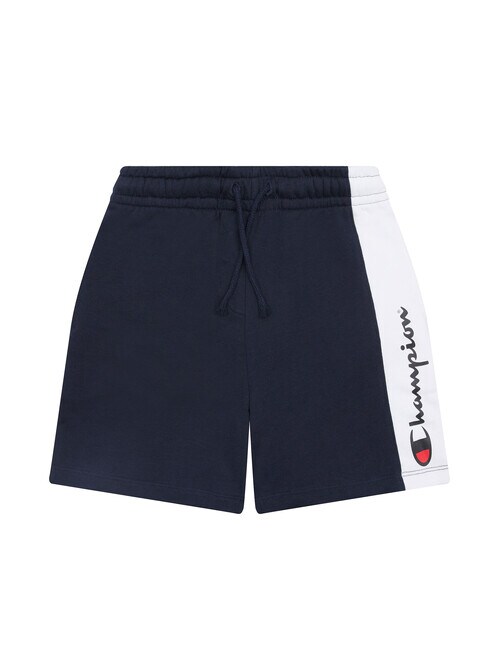 Champion French Terry Boys Panel Short, Navy product photo