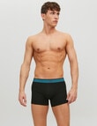 Jack & Jones Cotton Trunk, 3-Pack, Black product photo View 02 S