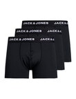 Jack & Jones Micro Trunks, 3-Pack, Black product photo