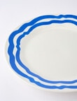 Porto La Mer Round Platter, 30cm, Indigo product photo View 02 S