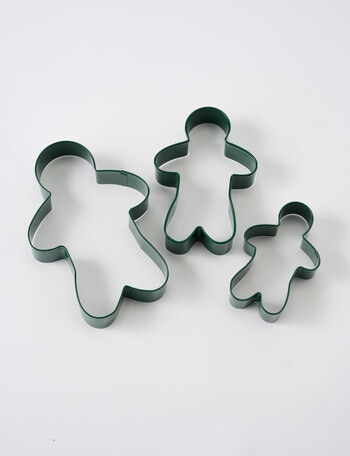 Home Of Christmas Cookie Cutter, Gingerbread Man, 3 Piece product photo