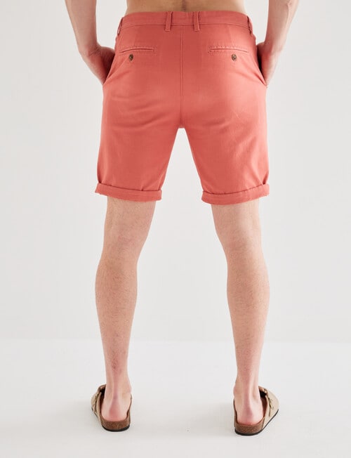 Gasoline Stephan Chino Short, Coral product photo View 02 L