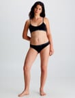 Calvin Klein Modern Seamless Lightly Lined Triangle Bra, Black product photo View 04 S