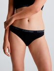 Calvin Klein Modern Seamless Bikini Brief, Black product photo