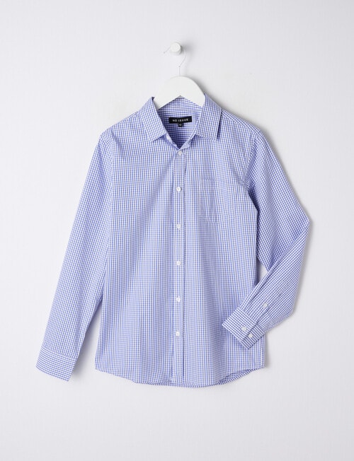 No Issue Check Long Sleeve Shirt, Blue product photo