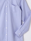 No Issue Check Long Sleeve Shirt, Blue product photo View 02 S