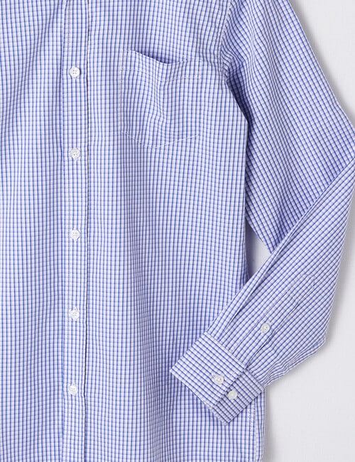 No Issue Check Long Sleeve Shirt, Blue product photo View 02 L