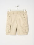 No Issue Woven Cargo Short, Stone product photo