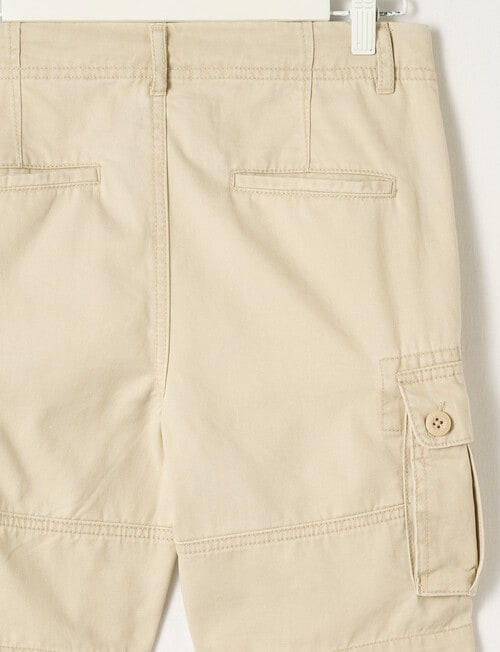 No Issue Woven Cargo Short, Stone product photo View 02 L