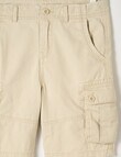 No Issue Woven Cargo Short, Stone product photo View 03 S