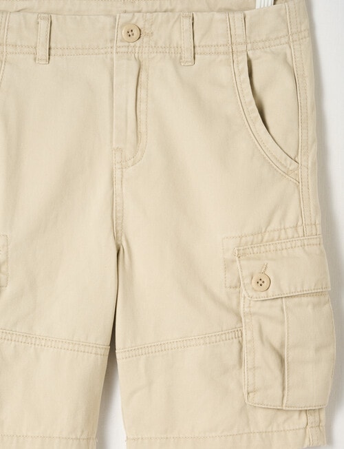 No Issue Woven Cargo Short, Stone product photo View 03 L