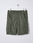 No Issue Woven Cargo Short, Army product photo