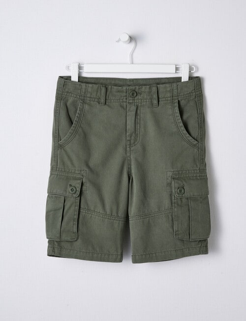 No Issue Woven Cargo Short, Army product photo