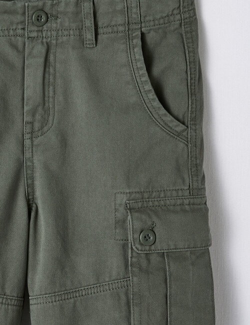 No Issue Woven Cargo Short, Army product photo View 03 L