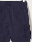 No Issue Woven Cargo Short, Ink product photo View 02 S