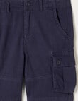 No Issue Woven Cargo Short, Ink product photo View 03 S