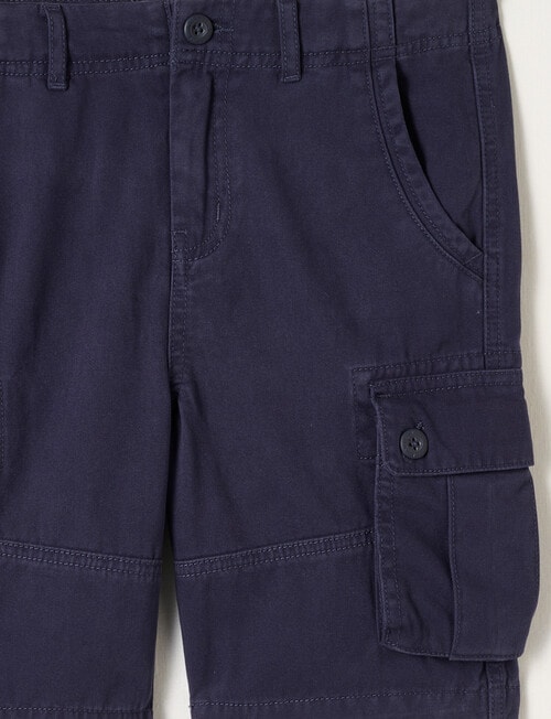 No Issue Woven Cargo Short, Ink product photo View 03 L