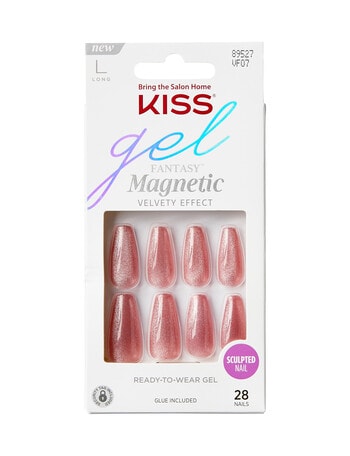 Kiss Nails Gel Fantasy Magnetic Nails, West Coast product photo