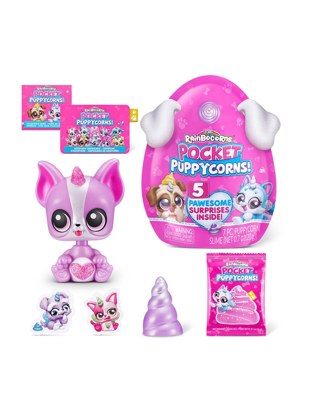 Rainbocorns Pocket Puppycorn Surprise, Series 2, 1-Pack, Assorted ...