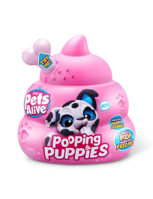 Pets Alive Pooping Puppies S1, Assorted product photo View 03 L