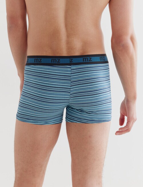 Mazzoni Viscose from Bamboo Trunk, 2-Pack, Blue Stripe & Navy product photo View 03 L