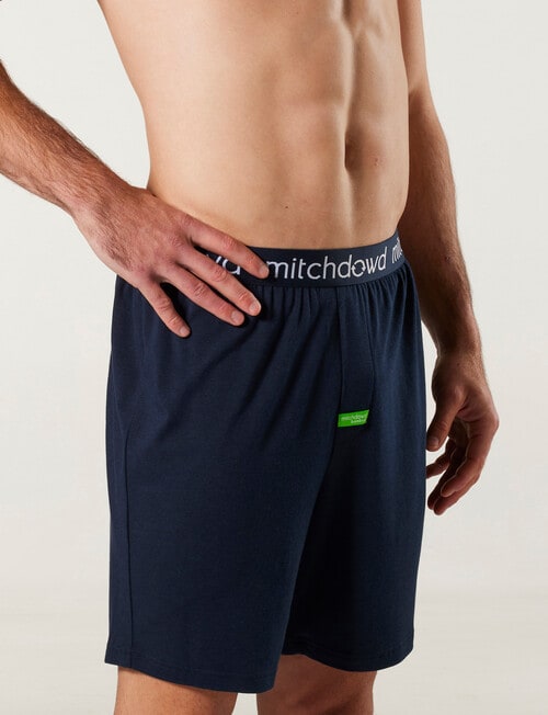 Mitch Dowd Bamboo Knit Short, Navy product photo View 04 L