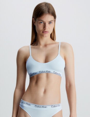 Calvin Klein Modern Seamless Lightly Lined Triangle Bra, Skyway product photo