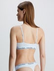 Calvin Klein Modern Seamless Lightly Lined Triangle Bra, Skyway product photo View 02 S