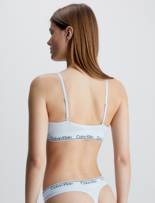 Calvin Klein Modern Seamless Lightly Lined Triangle Bra, Skyway product photo View 02 L