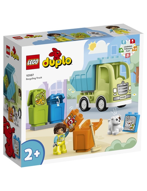 LEGO DUPLO Recycling Truck, 10987 product photo View 02 L
