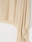 Boston + Bailey Classic Poncho, Natural product photo View 02 S
