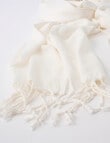Boston + Bailey Classic Scarf, Ivory product photo View 02 S