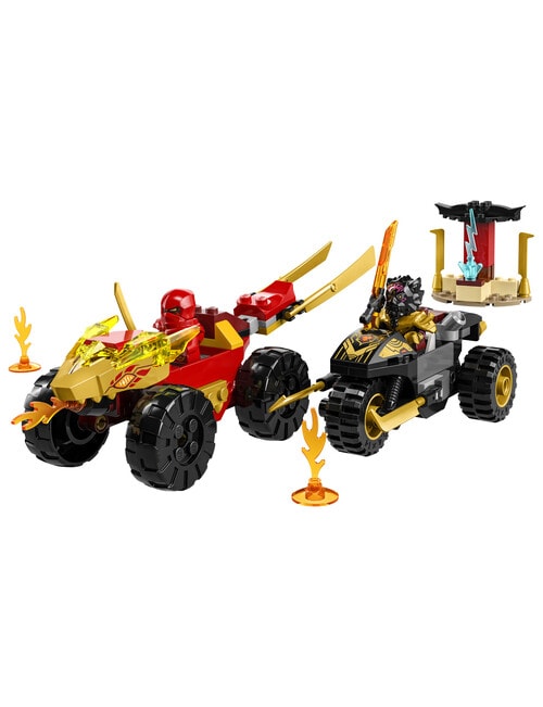 LEGO NINJAGO Kai and Ras's Car and Bike Battle, 71789 product photo View 03 L