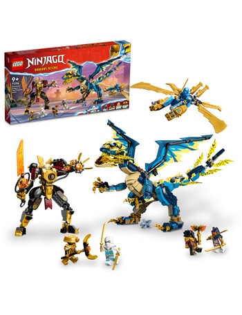 LEGO NINJAGO Elemental Dragon vs. The Empress Mech, 71796 product photo