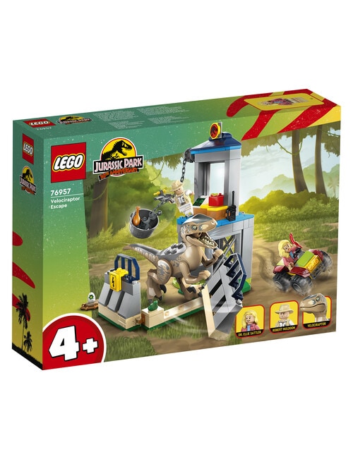 LEGO Jurassic World Velociraptor Escape, 76957 product photo View 02 L