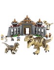LEGO Jurassic World Visitor Center: T. rex and Raptor Attack, 76961 product photo View 03 S