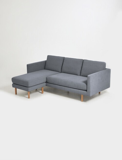 Marcello&Co Sydney 2.5 Seater with Chaise, Denim Sofas