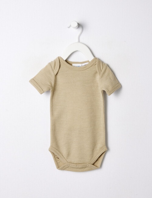 Romper Milo Merino Romper Milly Milo Merino Blend Short Sleeve