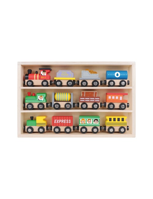 Tooky Toy Wooden Train Set product photo