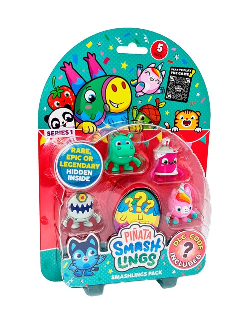 Smashlings Smashlings Figures, 5-Pack, Assorted product photo View 02 L