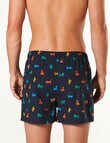 Mitch Dowd Dog Gone Bad Bamboo-Blend Boxer Short, Navy product photo View 02 S