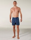 Mitch Dowd Dog With Bone Knit Boxer Short, 3-Pack, Blue & Black product photo View 05 S